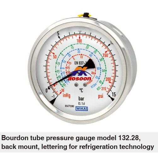 Wika Pressure gauge with Bourdon tube