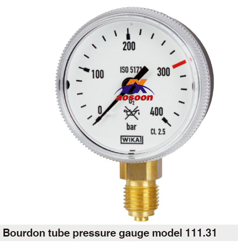 wika Bourdon Tube Pressure Gauge