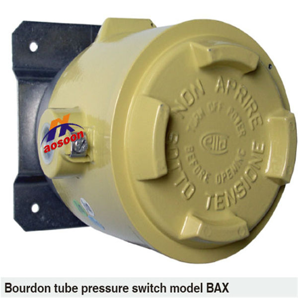 BAX Wika IP65 Bourdon tube pressure switch