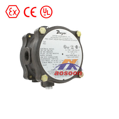 1950G-5 -24-NA Dwyer Ex-proof differential pressure switch