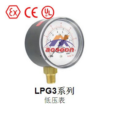 Dwyer LPG5 series pressure gauge manometer Accuracy 0.5%